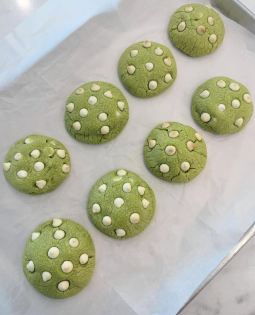 Matcha White Chocolate Cookies - box of 4