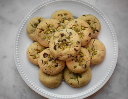Chocolate Chip Pistachio Cookies - box of 4